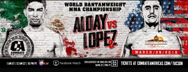 Uitslagen : Combate Americas 33 : Alday vs. Lopez 2