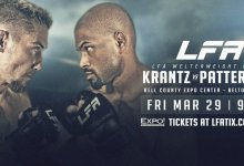 Uitslagen : LFA 63 : Krantz vs. Patterson