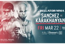 Uitslagen : Bellator 218 : Sanchez vs. Karakhanyan 2