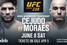 Henry Cejudo vs. Marlon Moraes vechten voor vacante Bantamweight titel tijdens UFC 238