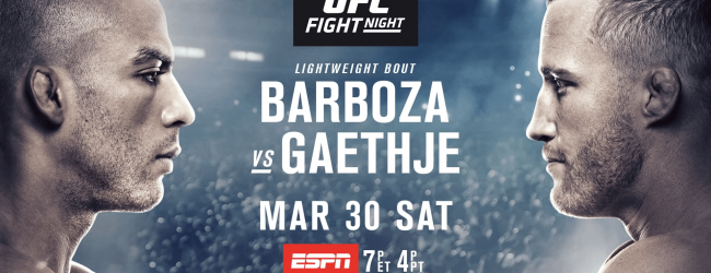 Uitslagen : UFC on ESPN 2 : Barboza vs. Gaethje