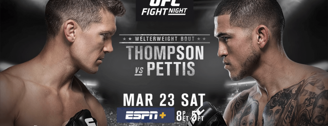 Uitslagen : UFC on ESPN+ 6 Nashville : Thompson vs. Pettis