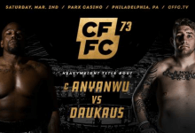 Uitslagen : CFFC 73 : Anyanwu vs. Daukaus