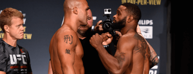 Rematch tussen Tyron Woodley en Robbie Lawler is het Main Event voor UFC Minneapolis