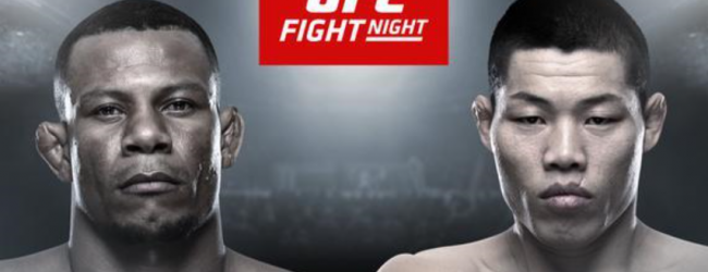 Violence Alert!!! Alex Oliveira treft Li Jingliang tijdens UFC Fort Lauderdale