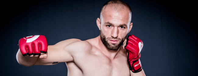 Roman Kopylov out, Alen Amedovski in tegen Kryzysztof Jotko tijdens UFC St.Petersburg