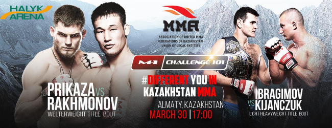 Uitslagen : M-1 Challenge 101 : Prikaza vs. Rakhmonov