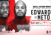 Raymond Daniels en Fabian Edwards maken beiden opwachting tijdens Bellator Birmingham