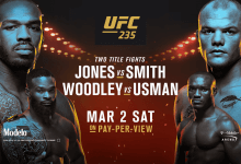 Uitslagen : UFC 235 : Jones vs. Smith