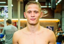 UFC debuut voor Sergey Khandozhko tegen Bartosz Fabinski tijdens UFC Stockholm