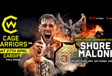 Uitslagen : Cage Warriors 104 : Shore vs. Malone
