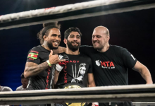 Agy Sardari pakt overwinning tegen Yutaka Saito