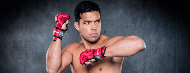 Lyoto Machida vs. Chael Sonnen tijdens Bellator evenement in MSG Arena
