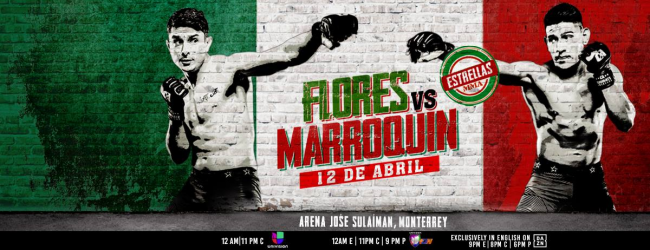 Uitslagen : Combate Americas 34 : Flores vs. Marroquin
