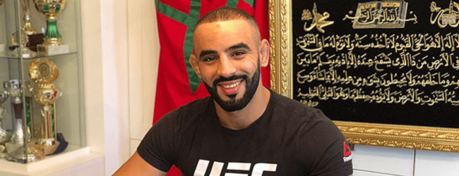 UFC debuut voor Ottman Azaitar tegen Teemu Packalen tijdens UFC 242 in Abu Dhabi