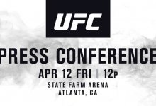 UFC Seasonal Press Conference aankomende vrijdag vanaf 18.00u