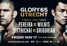 Uitslagen : GLORY 65 : Utrecht