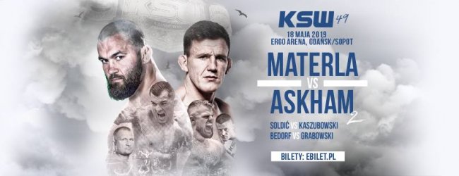 Uitslagen : KSW 49 : Materla vs. Askham 2