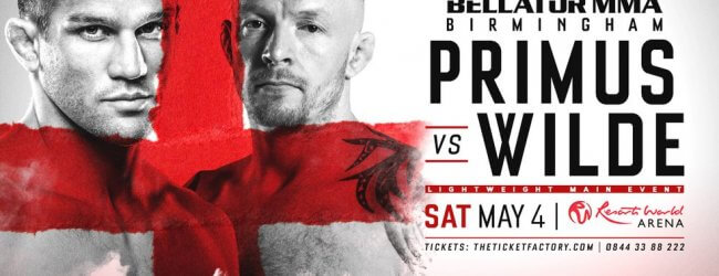 Uitslagen : Bellator Europe 2 : Primus vs. Wilde