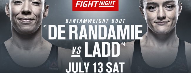 Germaine de Randamie vs. Aspen Ladd officieel bevestigd als Main Event voor UFC Sacramento