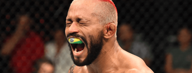 Braziliaanse clash tussen Deiveson Alcantara Figueiredo en Alexandre Pantoja in Edmonton