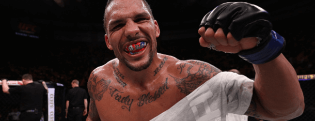 Eryk Anders vs. Roman Dolidze tijdens UFC Fight Night op 13 november