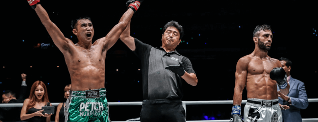 Petchmorrakot Petchyindee vs. Giorgio Petrosyan omgezet in een No Contest