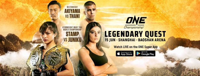 Uitslagen : ONE Championship 96 : Legendary Quest