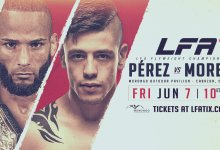 Uitslagen : LFA 69 : Pérez vs. Moreno