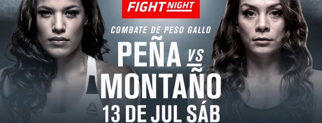 Sara McMann geblesseerd, Julianna Peña treft Nicco Montaño tijdens UFC Sacramento