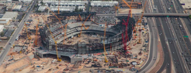 Las Vegas werkt aan nieuw stadion voor MMA en boksevenementen