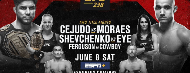 Uitslagen : UFC 238 : Cejudo vs. Moraes