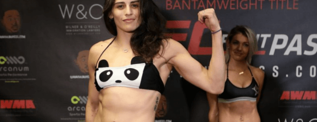 UFC debutanten Julia Avila en Melissa Gatto treffen elkaar tijdens UFC 239 in Las Vegas