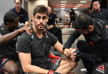 Middleweightclash tussen “Shoeface” en Uriah Hall tijdens UFC Vancouver