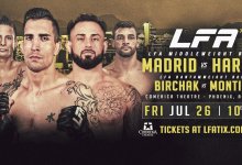 Uitslagen : LFA 72 : Madrid vs. Harris