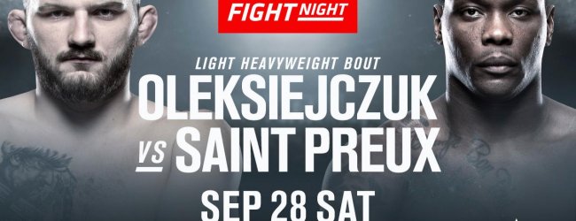 Twee nieuwe gevechten toegevoegd aan UFC Fight Night 160 card in Kopenhagen