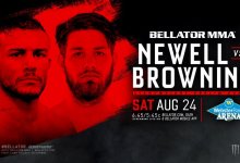 Nick Newell tekent bij Bellator en maakt zijn debuut op 24 augustus