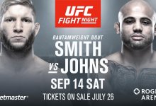 Ongeslagen Bantamweights Smith en Johns treffen elkaar tijdens UFC Vancouver