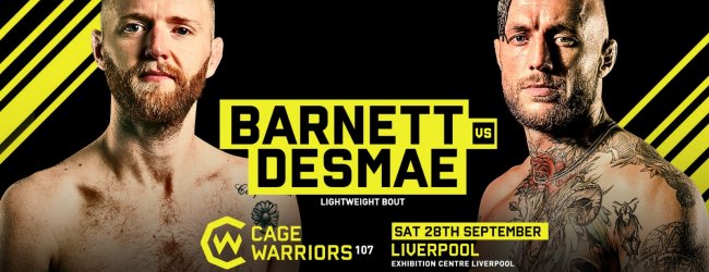 Nieuwe gevechten aangekondigd voor Cage Warriors 107 in Liverpool