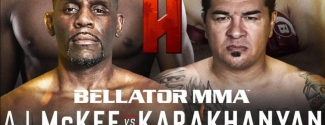 Vader en zoon McKee gaan allebei een partij afwerken tijdens Bellator 228