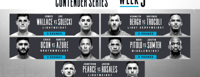 Uitslagen : DWCS Season 3 Week 3 : Wallace vs. Solecki