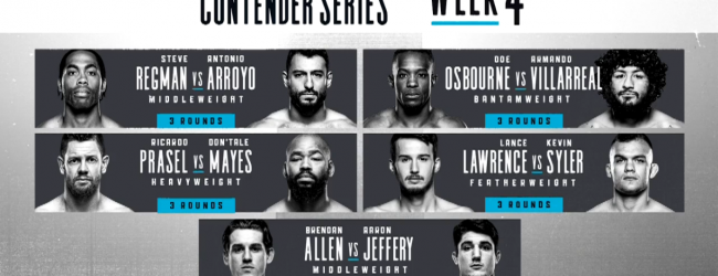 Uitslagen : DWCS Season 3 Week 4 : Regman vs. Arroyo
