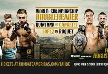 Uitslagen : Combate Americas 42 : Lopez vs. Ruquet