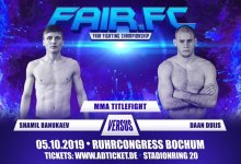 Daan Duijs vecht voor Fair FC Bantamweight titel tegen Shamil Banukaev