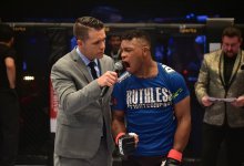 Djamil Chan treft Leonardo Mafra tijdens Brave CF 25 in Belo Horizonte