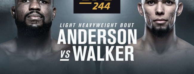 Corey Anderson vs. Johnny Walker officieel voor UFC 244 in New York