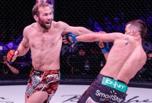 David Rickels komt in actie tijdens Bellator 225