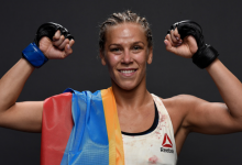 Onofficiële titel eliminatie gevecht tussen Katlyn Chookagian en Jennifer Maia tijdens UFC 244