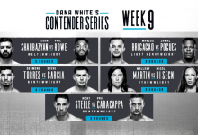 Uitslagen : DWCS Season 3 Week 9 : Shahbazyan vs. Rowe