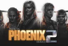 Uitslagen : Invicta FC Phoenix Rising Series 2